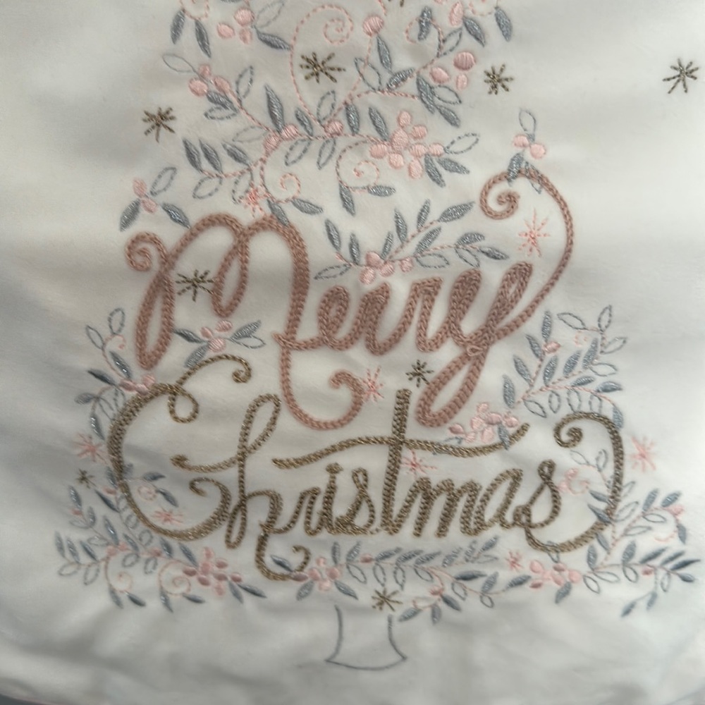 Cherished Traditions Table Runner 14” x 72” Merry Christmas